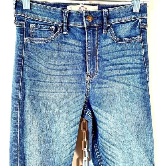 HOLLISTER SUPER SKINNY HIGH RISE JEANS 3L - Picture 1 of 7